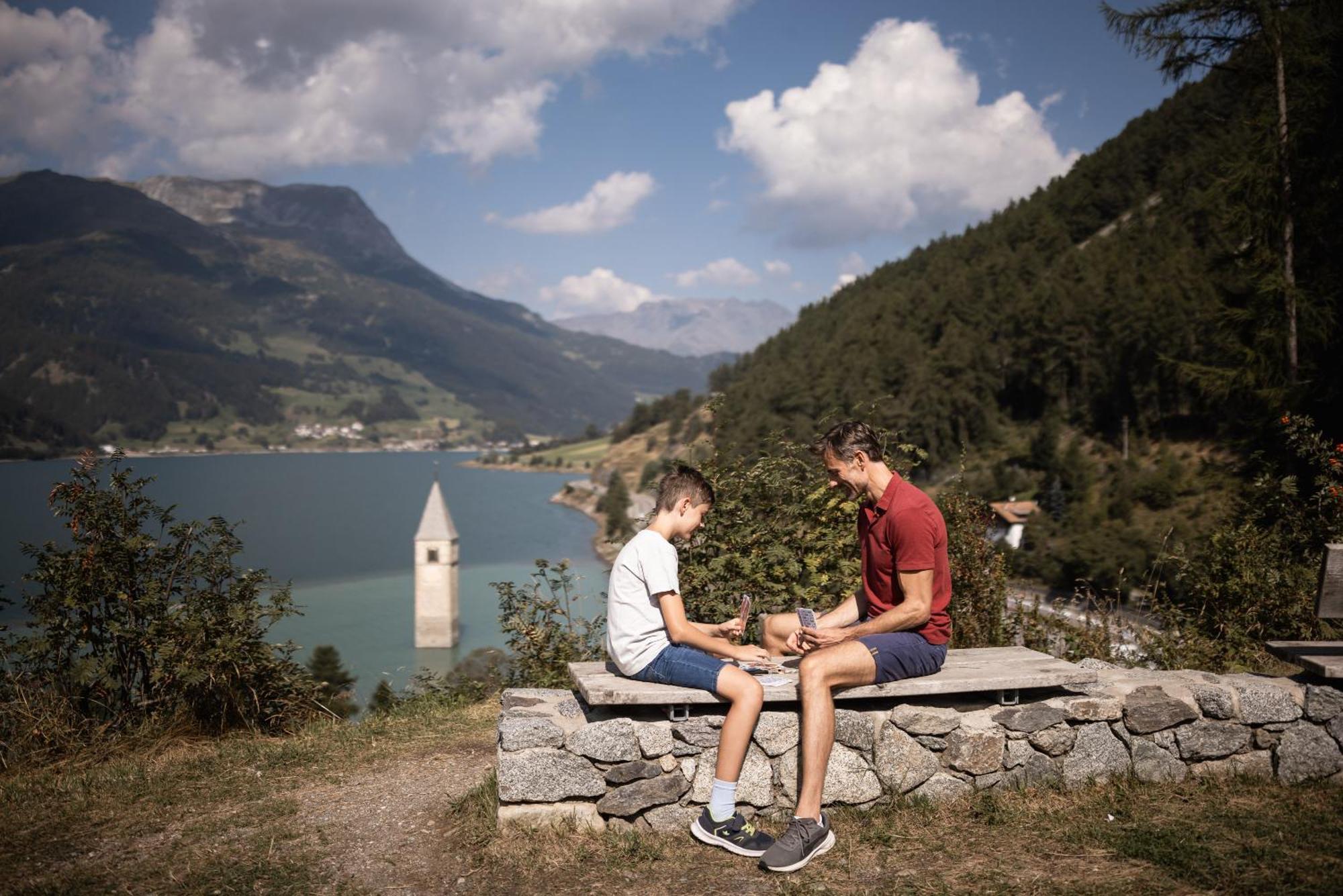 Das Gerstl Family Retreat Resia Dış mekan fotoğraf