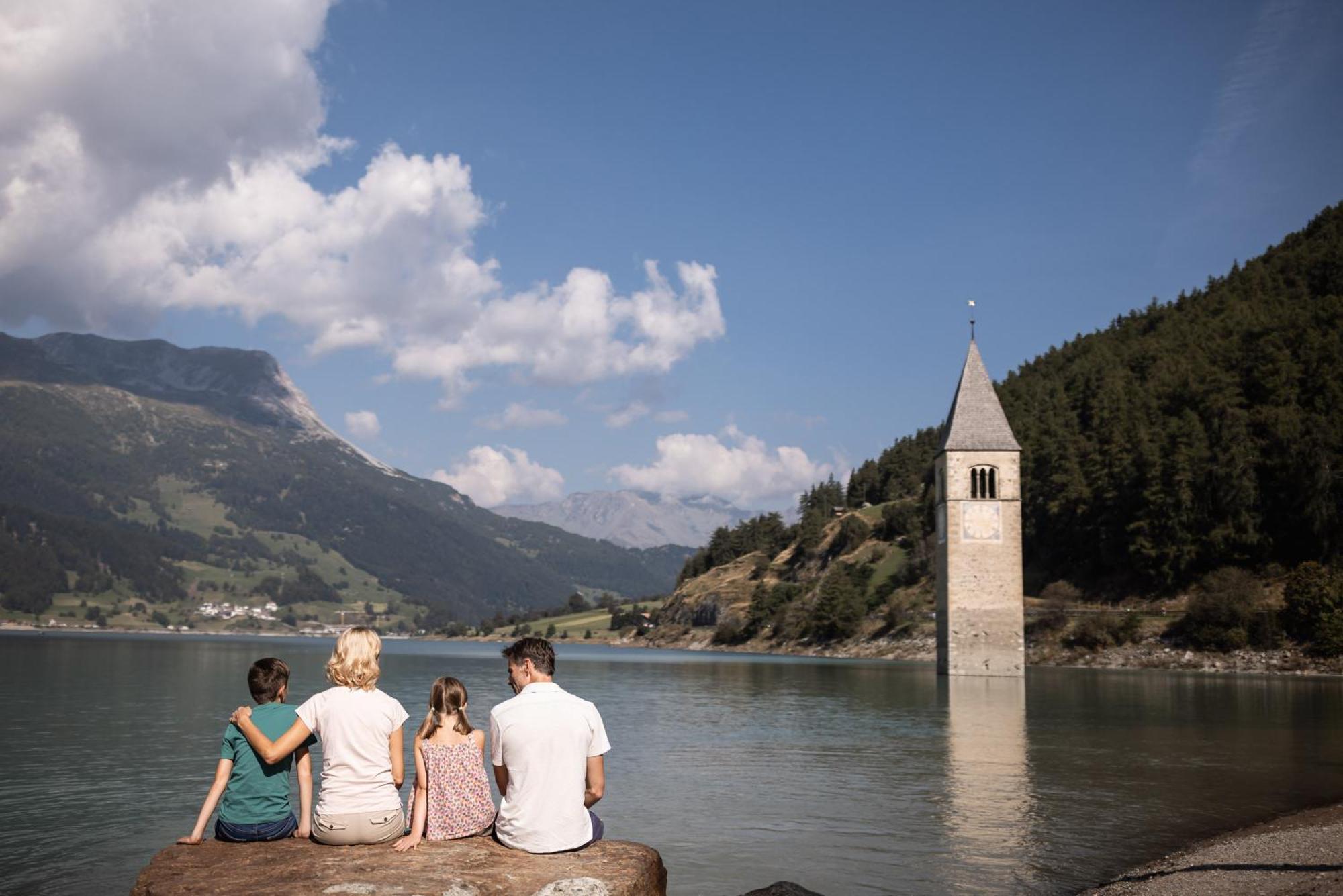 Das Gerstl Family Retreat Resia Dış mekan fotoğraf